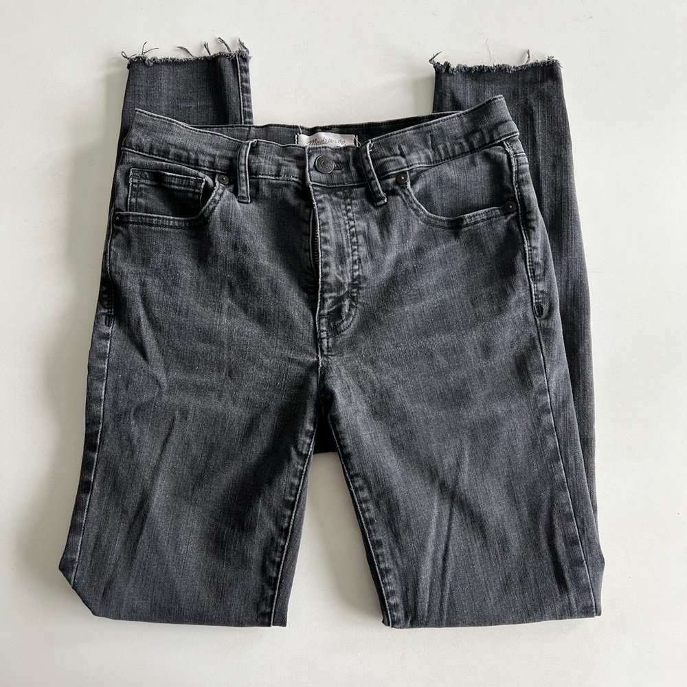 Madewell Super Skinny Black Jeans 27
